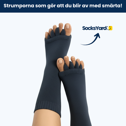 Socksyard - Strumpor med tåseparerare