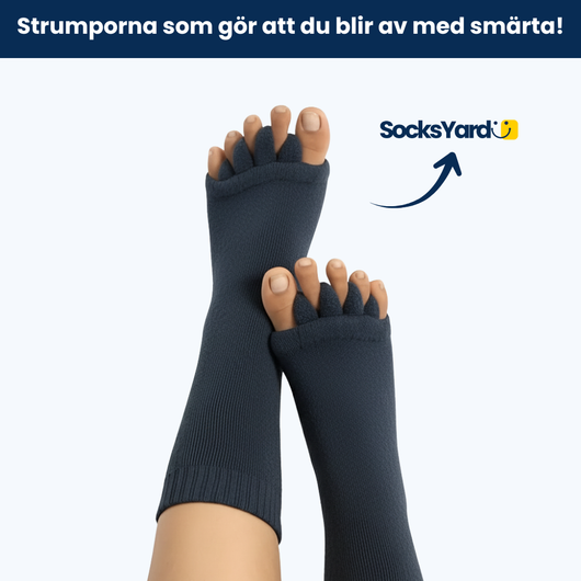 Socksyard - Strumpor med tåseparerare