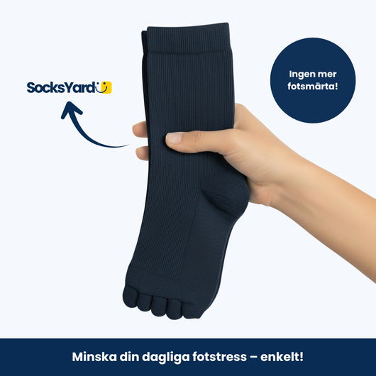 Socksyard - Strumpor med tåseparerare